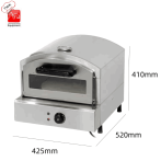 فر پیتزا تک خانه